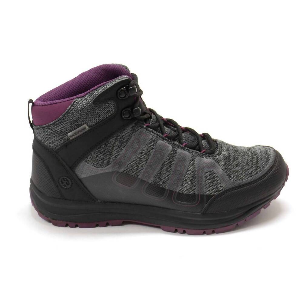 NEW NORTHSIDE women's gamma mid waterproof hiking boots in dark gray